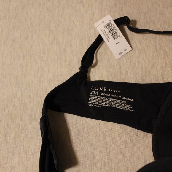 Gap Breathe Bra Black 32A - Picture 4 of 4